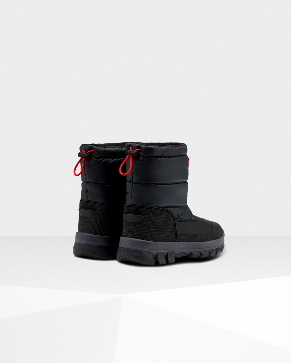 Hunter Kar Çizme Bayan Siyah - Original Insulated Short - Türkiye LZ9263410